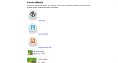 Desktop Screenshot of carolinamantis.com